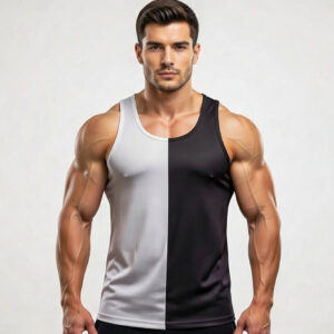 Pack of 2 Men & Boys Summer Gym Tank Top Sando | Dry-Fit Breathable Sleeveless Vest for Gym, Workout, Running & Daily Wear