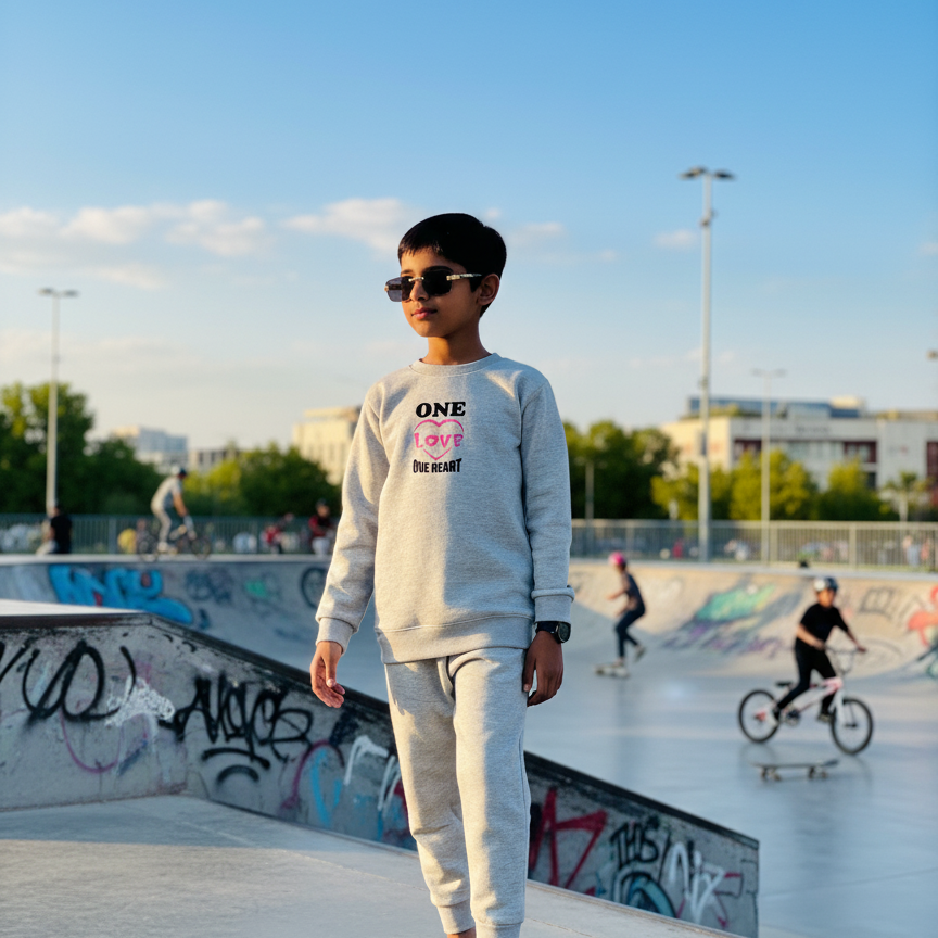 Kids Tracksuit for Boys | Versace-Inspired Winter Sportswear Set | Stylish London Boy Casual Outfit for Comfort & Warmth FOR BABY AND KIDS