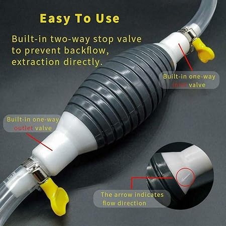 Multipurpose Liquid Transfer Pump | Portable Manual Oil, Water, Fuel Hand Transfer Pump - Image 4