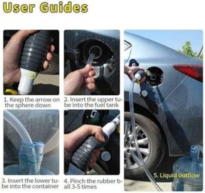 Multipurpose Liquid Transfer Pump | Portable Manual Oil, Water, Fuel Hand Transfer Pump