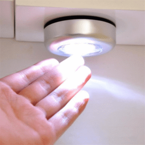 LED Tap Light Self Adhesive | Battery Power Cabinet Light | Tap Touch Night Lamp (1 Piece)