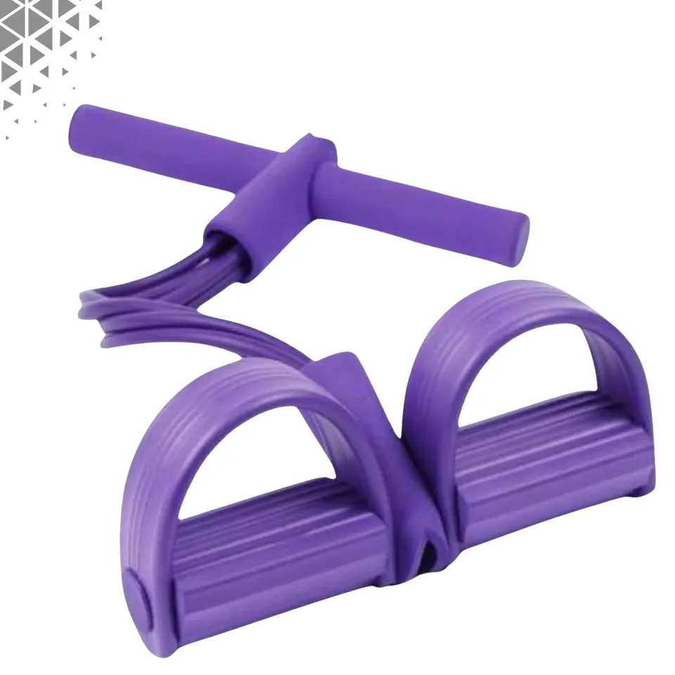 Imported Tummy Trimmer | Rubber Pull Resistance Exercise Band | Tummy Trimmer Exerciser Random Color - Image 3