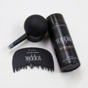 Toppik Hair Building Fiber | Pack of 3 Toppik Hair Fiber ( 27.5g ) + Applicator + Comb