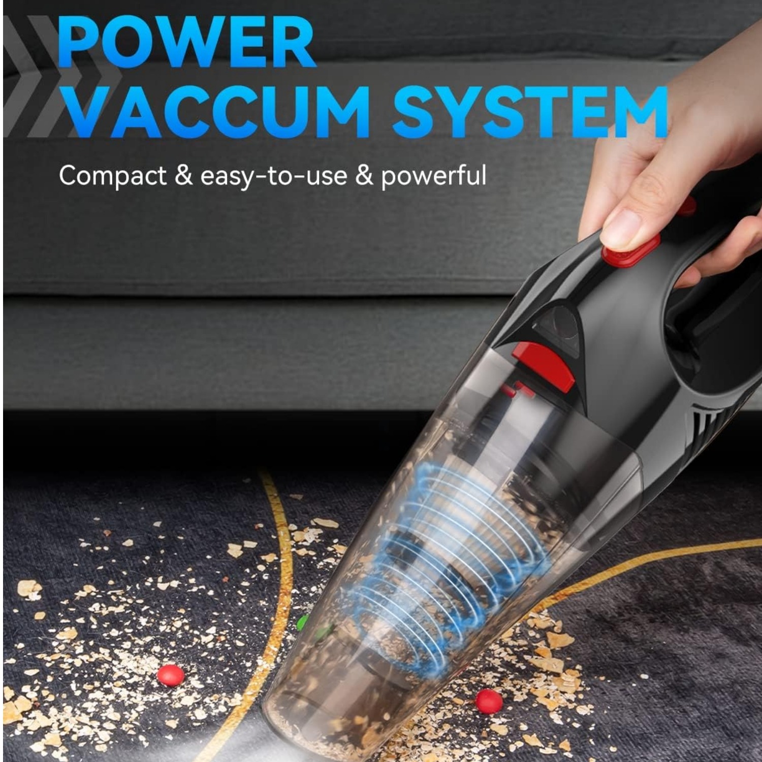 Portable Vacuum Cleaner Strong suction Blower Dry Vacuum Cleaner