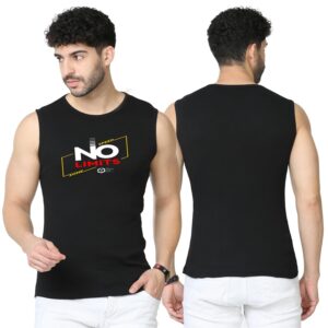 Sando Tank Top for Men Workout Tank [Black] | Top gym shirts for Men