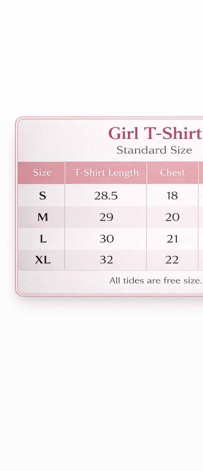 Girls Stylish Half Sleeve T-Shirt – Soft Fabric & Trendy Look - Image 4
