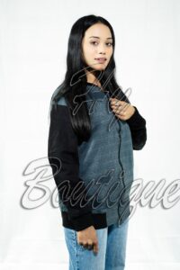 Winter Collection Women’s Plain Grey Charcoal Jacket | Stylish & Warm Outerwear | Elegant Winter Fashion for Ladies