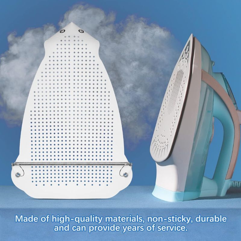 Teflon Iron Cover Protector | Non Stick Garments Care Cover For Iron | Heat Resistant Ironing Shoe for Clothes Protection - Premium Quality - Image 2