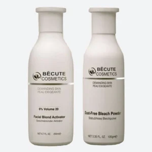 Becute skin polish set - Becute Bleach Powder & Facial Blonde Activator (200ml)