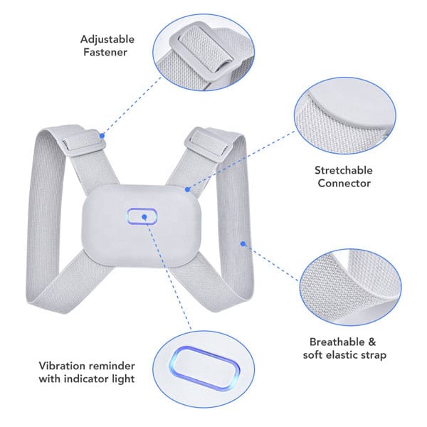 Smart Posture Corrector Belt with Intelligent Detection Vibration Reminder Sensor - Image 5