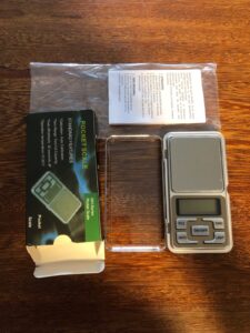 Mini Electronic Scales High Precision Pocket Digital Scale for Gold Sterling Jewelry Balance Gram For Kitchen Scale 500gx0.1g