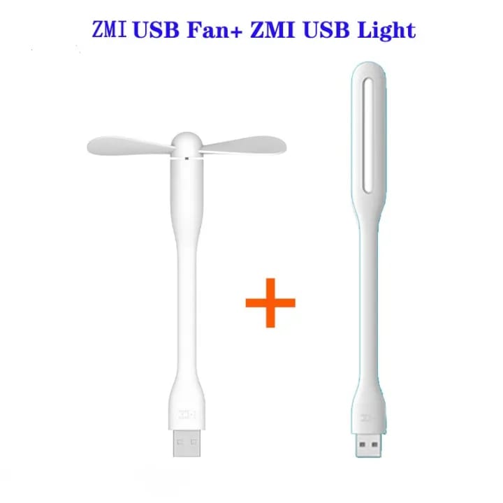 USB Fan Portable Adapter I LED USB Light Lamp Enhanced Version for Laptop Notebook Computer PC Power Bank (random color) - Image 3
