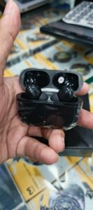 Black Pro 2 TWS Wireless Earbuds – Bluetooth 5.1, Touch Control, Noise Cancelling Charging Case