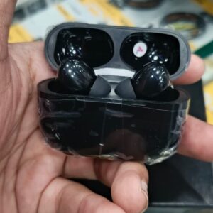 Black Pro 2 TWS Wireless Earbuds – Bluetooth 5.1, Touch Control, Noise Cancelling Charging Case