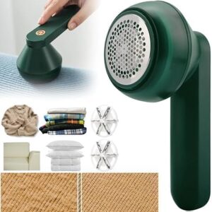 Rechargeable Lint Remover – Portable Electric Fabric Shaver for Clothes, Sweaters & Upholstery