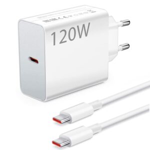 XIAOMI 120W EU PLUG QC3.0 FAST QUICK WALL CHARGER WITH CABLE
