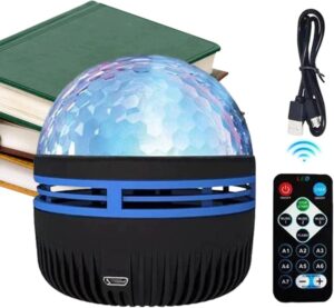Northern Lights Aurora Galaxy Projector – Ocean Wave & Star LED Night Light with Remote Control