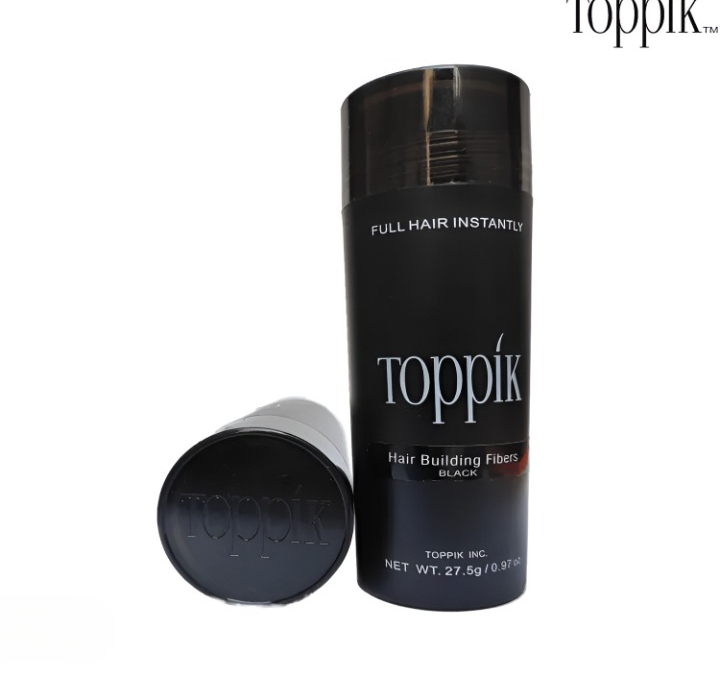 Toppik Hair Building Fiber ( 27.5g ) Pack of 4 Complete Kit – Toppik Hair Fiber + Applicator + Holding Spray + Comb - Image 4