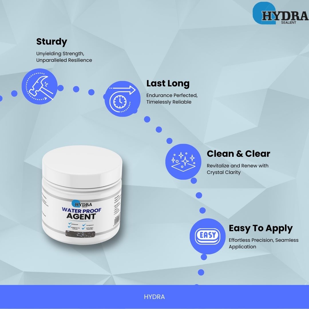 Hydra Waterproof Agent 250 GM | Best Quality Waterproof Agent | Waterproofing Agent For Wall & Floor -Without Brush - Image 2