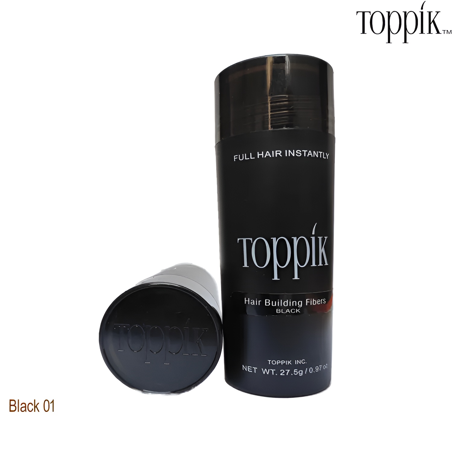 Professional Branded Toppik Hair Building Fiber 3-in-1 Combo Pack. This Set Includes Toppik Hair Fiber, Fiber Hold Spray & Hairline Optimizer Comb - Image 2