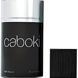 Original Caboki Hair Fibers 25g for Thinning Hair – 100% Natural Hair Concealer for Men & Women